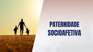 Paternidade socioafetiva [upl. by Beller430]