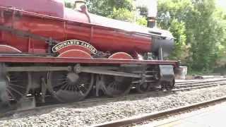 The Wizards Express at Hellifield GWR 460 No 5972 Olton Hall  12th July 2014 [upl. by Odlanor]