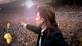 U2  Bad Live Aid 1985 [upl. by Duester]