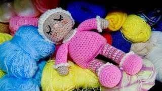 Muñeca Bebe Sueñitos Tejida a crochet paso a paso [upl. by Fokos]