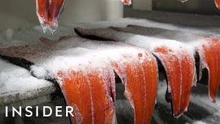 How Smoked Salmon Is Made [upl. by Joell316]