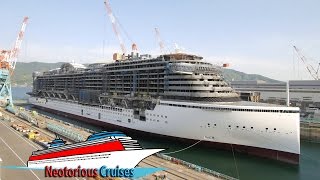 AIDAprima Cruise Ship  Full Construction Timelapse by MKtimelapse [upl. by Richella]