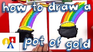 How To Draw A Pot Of Gold [upl. by Akram670]