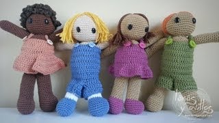 Tutorial Muñeca Cuerpo Amigurumi Paso a Paso en Español [upl. by Irakab]