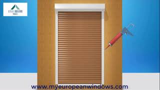 Roller shutter installation [upl. by Campney]