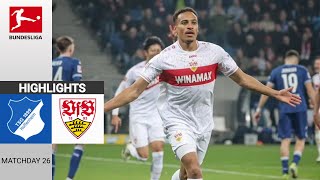 TSG Hoffenheim  VfB Stuttgart  03  Zusammenfassung  Bundesliga 202324 [upl. by Wiebmer827]