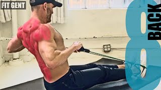 8 Back Exercises for Resistance Bands  NO ATTACHING [upl. by Sivrat]