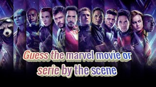 GUESS THE MARVEL MOVIE OR SERIE BY THE SCENE [upl. by Iniffit]