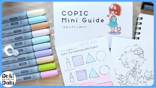 COPIC Markers Unboxing  Beginner Set  Mini Guide [upl. by Mapel331]