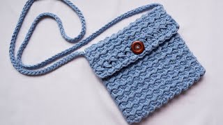 🌈Hermoso Bolso o Cartera 11 Tejido a Crochet PASO A PASO [upl. by Assirram]