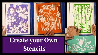 How to Create Your Own Stencils [upl. by Jacobba]