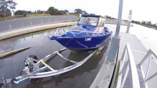 Custom made Quintrex 7600 Yellowfin Walkthrough  Streaker Marine [upl. by Pansie]