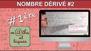 Calculer le nombre dérivé 2  Première [upl. by Wheeler]