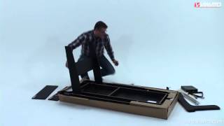 Viavito PT100X 5ft Folding Pool Table Assembly Video [upl. by Asfah]