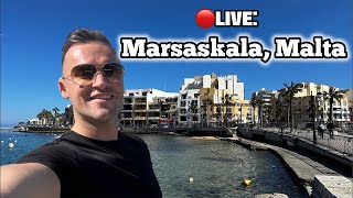 Live exploring Marsaskala Malta [upl. by Ayerf]