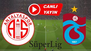 TRABZONSPOR ANTALYASPOR MAÇI CANLI İZLE [upl. by Oigimer]