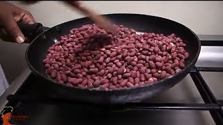 HOW TO ROAST GROUNDNUTS  NJUGU KARANGA [upl. by Masry]