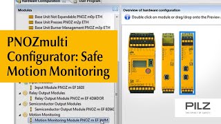 PNOZmulti Configurator  Safe Motion Monitoring  Pilz [upl. by Belita]