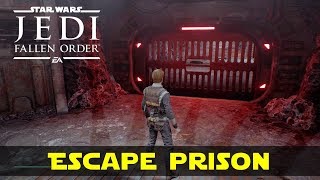 How to Escape from Prison  Star Wars Jedi Fallen Order [upl. by Irena282]