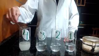 Experimento Química Disoluciones Químicas [upl. by Oinegue340]