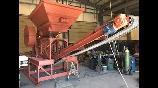 16quotx 24quot Jaw Crusher Module in Action 15  60 tonshour Crushing Large Rock to Gravel [upl. by Ennylhsa]