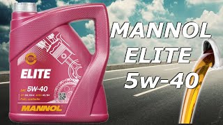 Aceite Motor Mannol Elite 5w40 ESTER Review [upl. by Inoue273]