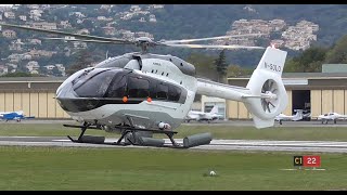 Brand New  Private H145  MSOLO  Landing  CannesMandelieu Airport [upl. by Hubert]