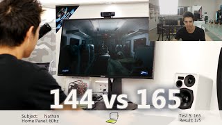 Tested Can You Tell the Difference Between 144 and 165hz [upl. by Anitsud]