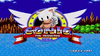 White Sonic in Sonic 1 Remade v124  Walkthrough  Unlockables 1080p60fps [upl. by Ribak]