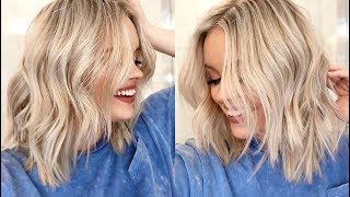 HOW TO EASY WAVES TUTORIAL  Short to Medium Length Hair [upl. by Niabi715]