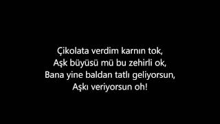 Hadise Nerdesin Askim Lyrics [upl. by Doscher858]