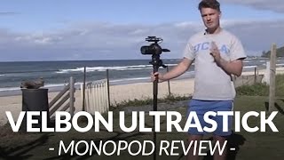 Velbon UltraStick R50 Monopod Review  Best Lightweight Travel Monopod [upl. by Kalvn790]