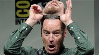 Breaking Bad Actor Bryan Cranstons Brilliant Disguise at Comic Con [upl. by Cerell]