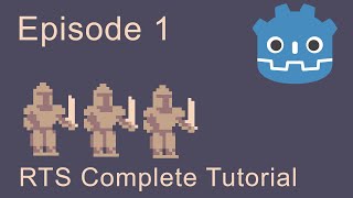 Godot RTS Tutorial Episode 1 Unit Selection and Movement [upl. by Adialeda]