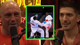 Olympic Karate KO Results in DQ Gold Medal for KO’d Opponent [upl. by Calida454]