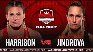 Kayla Harrison vs Martina Jindrova  2022 PFL Playoffs [upl. by Spark832]