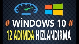 Windows 10 Hızlandırma Gereksiz uygulamaları kapatma [upl. by Euqcaj]