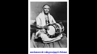 Vid Kasim on Valangaiman Shanmugasundaram Pillai [upl. by Anawed42]