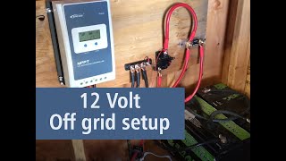 DIY 12 volt Solar Power System with LIfePo4 batteries Yes you can do this [upl. by Doll]