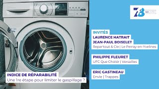 78 Société Lindice de réparabilité première étape pour lutter contre le gaspillage [upl. by Larrabee90]