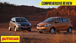 Tata Tiago  Comprehensive Review  Autocar India [upl. by Soo126]