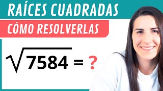 Cómo RESOLVER RAÍCES CUADRADAS ✅ [upl. by Lew]