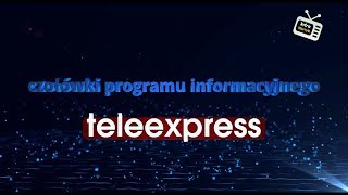 Kompilacja czołówek programu informacyjnego Teleexpress czołówki z lat 19862023 [upl. by Nadirehs]