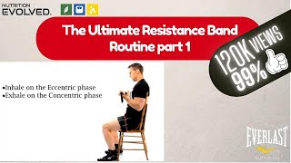 Ultimate Resistance Band Routine part 1 [upl. by Trautman]