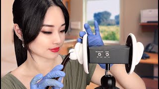 ASMR School Nurse Ear Check and Cleaning [upl. by Aznarepse]