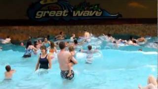 Wave Pool at Wilderness Resort in Wisconsin Dells [upl. by Fawna894]