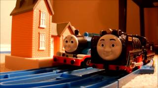 TAKARA TOMY Plarail Thomas and Hiro at the Station Set Review [upl. by Seabrooke]