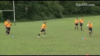 Basic Rugby Drills  The Switch [upl. by Olegnaleahcim963]