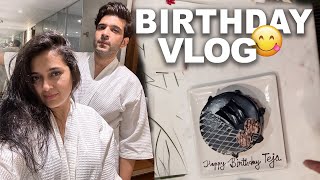 My Birthday Vlog Part 1  Lonavala with KaranKundrraOfficial and tejasswiprakash413 [upl. by Nila228]