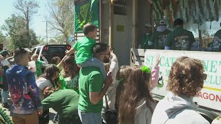 St Patricks Day celebrations in Metairie [upl. by Supen]